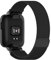 ZoRoll Bracelet Compatible avec Xiaomi Mi Watch Lite, Inoxydable Metal Sangle de Remplacement magnétique Compatible avec Xiaomi Mi Watch Lite - Noir