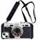 SGVAHY Emily in Paris Phone Case for iPhone 14 Pro Max Vintage Camera Case Cute 3D Unique Design Cover with Removable Neck Strap Lanyard Silicone Case for Girls Kids Women Black