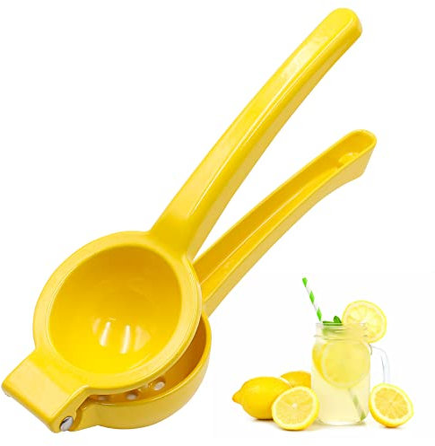 Hongtellor Lemon Squeezer - Manual Citrus Juicer Press for Lemons, Limes, Lemonade & Cocktails