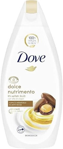 6x DOVE Dolce Nutrimento Olio di argan Duschgel Arganöl 450 ml + Italian Gourmet Polpa 400g