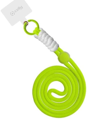 Celly Zubehör Smartphones Marke Modell Necklace Uni NYL Yellow F