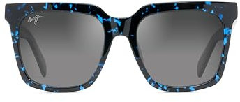 Maui Jim Unisex Sunglasses, Grey Rooftops Blue tortoi, 54/20/145