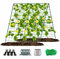 Topyond Treillis De Jardin en Métal avec Cadre, Support De Culture De Plantes, Filet d'escalade Pliable pour Légumes De Jardin pour Plantes D'extérieur, Courgettes, Légumes, Tomates, Fleurs