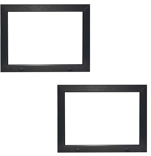 Kunststoff/Garagen/Schau/Dach Gartenhaus Oberlicht PVC FIX Festverglasung Fenster Fest Premium-Qualitätsprofil VEKA 2-Fach Verglasung Innen und Außen Anthrazit 100x80cm 1000x800mm Hersteller