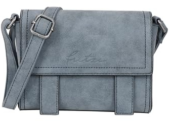 Fritzi Satchel Small Jive Blue Grey