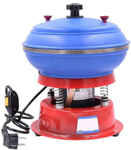 8Sleeve Polishing Machine,Inchvibratory Tumbler Polisher, , Rock Polisher, Strong and Stable, for Grinding and Polishing Workpiece Surfaces, Jewelry Accessories