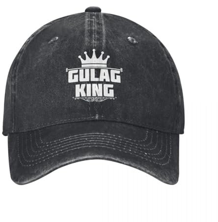 LYLQSSYS Mode Gulag König Baseballmütze Unisex Distressed Gewaschene Sonne Kappe Geist Modern Warzone Outdoor Workouts Caps Hut Geschenk