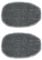 Livington SteamTouch Mikrofaser Pads 2 Stück. - Ersatzpads für Ihren Livington SteamTouch - Maschinenwaschbar