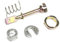 M MODECAR - Kompatibel mit VW Polo III (6N) Classic 97-01 Reparatursatz für vorderen äußeren Türgriff für 6K4837223A,