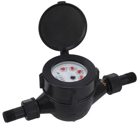 Wasserzähler DN15 Wassermessgerät für Innen- und Außenbereich, 15 Mm Magnetkupplung