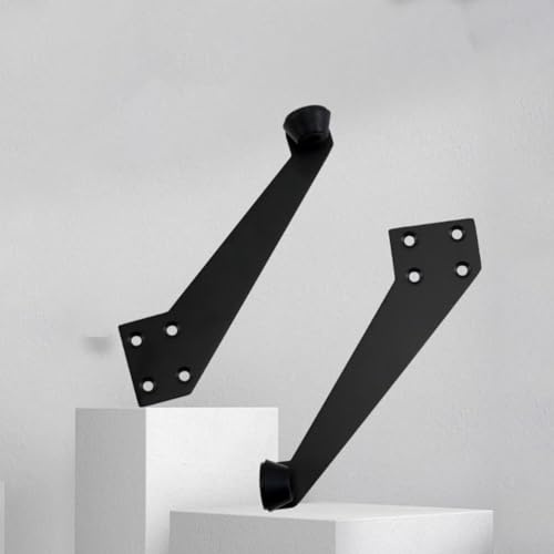 Gdfnmogo Overhead 90 Degree Door Stops Pair With Rubber Cushioning, 304 Stainless Steel, Top Mounted Door Top Stopper, Left and Right, Noise Reducing