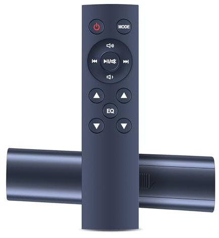 Snrigw Replacement Remote Control for Majority K2 Soundbar K2-BAR-BLK 2.1 Channel Soundbar Speaker System BEN-BAR-BLK-2 BEN-BAR-BLK-2P STV601A