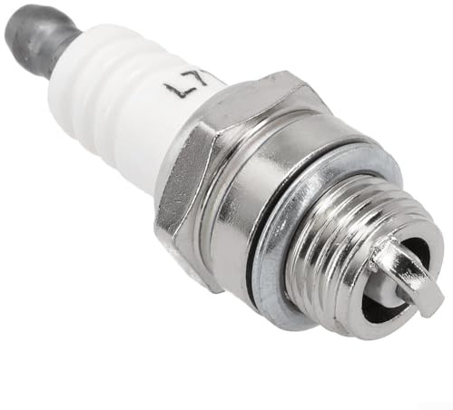 Zündkerze für Rasenmäher Modelle J8C J8J QJ19LM RJ19LM J17LM J19LM Ersatzteil aus langlebigem Material passend für Gartenarbeiten und einfache Montage