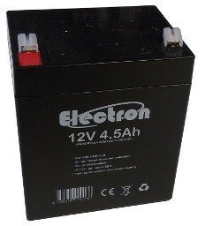 Batteria Ermetica ricaricabile al Piombo 12V 4,5Ah 5Ah con connettore Faston 90 x 70 x 101