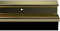STORMGUARD 07Sr5640914G XRD Rain Deflector with Rubber Seal 914Mm, Gold Effect