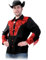 KarnevalsTeufel.de Herrenkostüm Westernhemd Cowboy Indianer Oberteil Wilder Westen Häuptling Stamm Gr M - XXXL (XL)