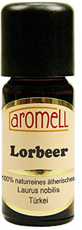 aromell Lorbeer - 100% naturreines, ätherisches Öl aus der Türkei, 10 ml