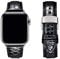MUENShop Cinturino in Coccodrillo Compatibile con Apple Watch Cinturino di Ricambio in Vera Pelle di Alligatore 38mm/40mm Cinturino Business per iWatch Serie 5,4,3,2,1 (42mm/44mm, Nero)