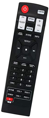 ALLIMITY AKB73575431 AKB73575422 Remplacement de la télécommande pour LG Soundbar NB2420A NB2430A NB3520A NB4540 NB5540 NB4542 LAP440 NB2431A NB3540 NB4542 LAP440 NB4542