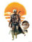 Komar Star Wars Wandbild | Mandalorian The Child Family Trip | Dekoration, Poster, Kunstdruck | Größe 40 x 50 cm | WB-SW-007-40x50,Bunt