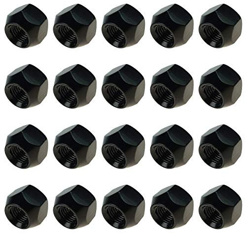 C CARBONADO 20x Offene Radmuttern Kegelbund M12x1,5 SW21 Gold Verzinkt Chrom Schwarz
