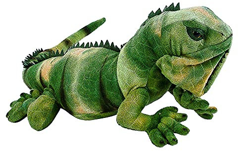 Teddys Rothenburg Leguan grün 70 cm Kuscheltier Reptilien Plüschtier