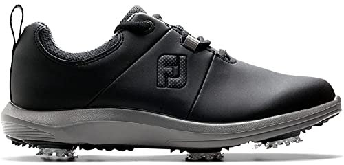 FootJoy Damen Ecomfort Golfschuh, schwarz anthrazit, 38 EU