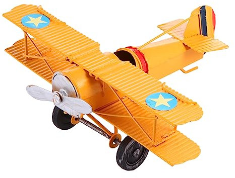 Artibetter Home Decor Metal Plane Model Retro Airplane Model, Retro Plane Model, Vintage Airplane Model, Iron Plane for Plane Decorations Room Desktop Decoration Airplane Table Decorations Kids Toys