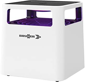 Brunner 0205085N Elektronischer Mückenvernichter mit LED-Lampe, UV-Lampe, Saugventilator, Firefly, Falle für Fliegende Insekten, 4 W und 5 V DC