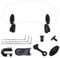 Youyijia Motorcycle Windshield 28X12cm Universal Clip On Extension Spoiler Adjustable Wind Deflector Transparent Air Deflector for Motorcycle Sportbikes Scooter Sunvisor