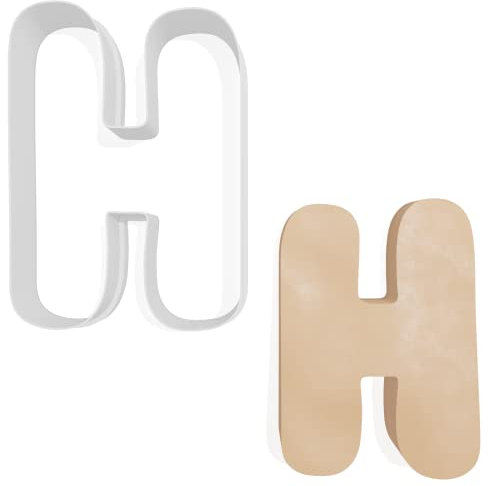Letter H Cookie Cutter - 3 Sizes