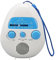Radio de Ducha, Radio de Baño Am FM, Radio de Ducha Colgante Portátil Impermeable, Altavoz Integrado, Volumen Ajustable, para Uso en Exteriores de Baño