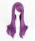 NEZIH Anime Perücke Für Tokyo Ghoul Kamishiro Rize Cosplay Perücke, Graues Lila Langes Haar, Halloween Perücke, Für Karneval Weihnachten, Mit Perückenkappe, Dekoratives Geschenk