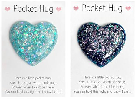 2 Taschen Umarmung Herzen Geburtstagsgeschenke Dekorationen Trageartikel Geschenke für Valentinstag Muttertag Party