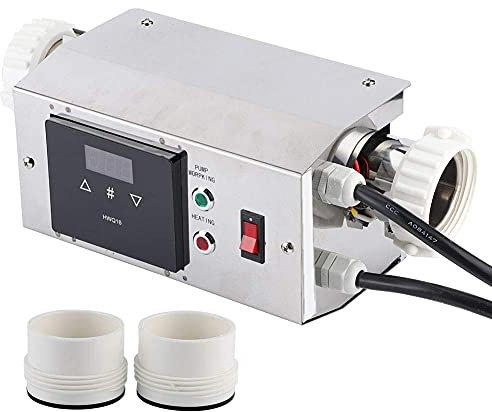 Termostato De Spa, Kit Generador De Sauna De Vapor De 2KW, Controlador De Calentador De Piscina Controlador De Termostato Digital Eléctrico Para Spa De Piscina Para Piscinas Enterradas Sobre El Suelo