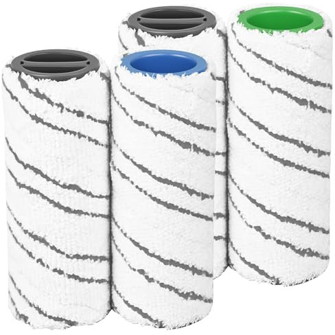 RUKHOOL Spazzola a Rullo Per Kärcher FC7 FC5 FC3 EWM2 FC3D Ricambi Spazzole Rulli di Ricambio Spazzole Accessori Lavapavimenti Eettrico per Pavimenti Duri Ricambi No. 2.055-007.0/2.055-006.0