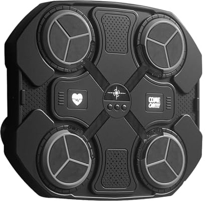 Mineup Music Boxing Machine Bluetooth, Intelligente Machine de Boxe Musicale pour Enfants, Boxe électronique Portable Mural, Appareil dentraînement de Boxe pour Entraînement à la Maison