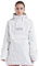 Bluemagic SkiJacken Skianzüge Schneeanzüge für Damen, Outdoorjacke Softshelljacken Outdoor Funktionsjacke, Winddicht Warm und Atmungsaktiv(Weiß,L)