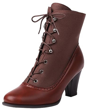 Stivaletti Donna con Tacco Neri Stivali Donna Estivi Bassi Texani Marroni Stivali da Donna Tacchi Donna Stivali Marroni Donna Stivaletti Stivali Texani Donna Estivi