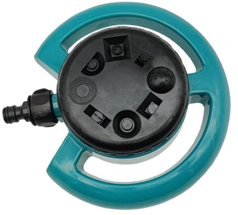 Aspersor de césped, Aspersores para jardín,de riego por aspersión con torreta de Agua | Aspersores de Manguera, de riego de césped Giratorio de 360 Grados para césped y Jardines