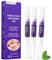 Zahnaufhellung Whitening Pen, Purple Teeth Bleaching Stift, Zähne Aufhellen Efficiently Schnelles Removes Tough Stains (3 Stück)