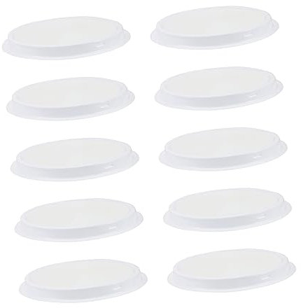 CIMAXIC 10 Stück Leere Stempelkissen Praktische Stempelkissen Ohne Farbe DIY-malstempelkissen Für Kinder