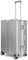 WINLIFE Hartschalen-Reisekoffer L-65cm | Großschalen-ABS-Trolley in Silber | TSA-Zahlenschloss | 4X 360°-Doppelspinnerrollen | Teleskopgriff | integrierter Becher- & Taschenhalter