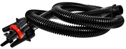 JUMPLAWN Kayak Inflator Pump Hose Multi-joint Adapter Plastic Air Pump Tube for Kayak and Inflatable Boat Accessories Air Valve Connector