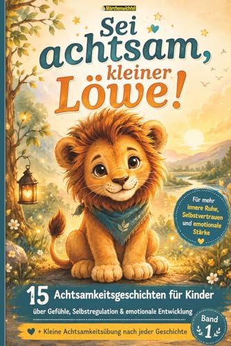 Sei achtsam, kleiner Löwe! – 15 Achtsamkeitsgeschichten für Kinder über Gefühle, Selbstregulation & emotionale Entwicklung: Liebevolle ... Gefühle & Achtsamkeit für Kinder)