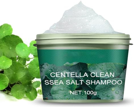 Sea salt shampoo, Meersalz-Shampoo, Kopfhautreinigendes Peeling, Haarshampoo Strengthens Glatt Hair, Kopfhaut Pflege Reinigung und Nährende jxcseasaltshampoo