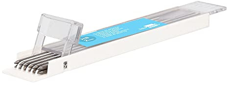 12 Mines Graphite Ø 2 mm Graduation HB – Recharges Robustes pour Porte-Mines et Criterium – Idéal pour Architectes, Artistes et Étudiants – Étui de Rangement Compact et Pratique