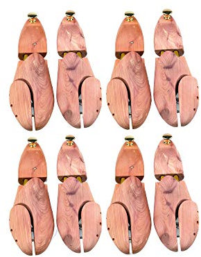 Cathcart Elliot 4 Pairs Size UK 8 / EU42 Red Cedar Wood Shoe Trees for Men