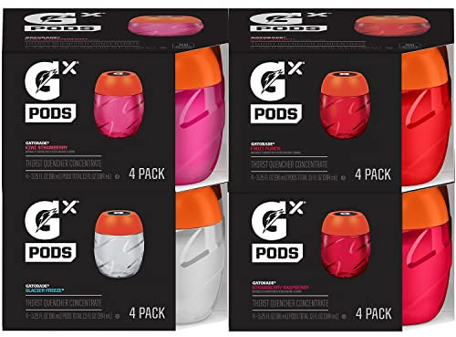 Gatorade Hydration System - Gx Squeeze Bottles & Sports Drink Concentrate Pods