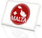 Malta Classic Kühlschrankmagnet – Maltese Valletta Gozo Urlaub 4285